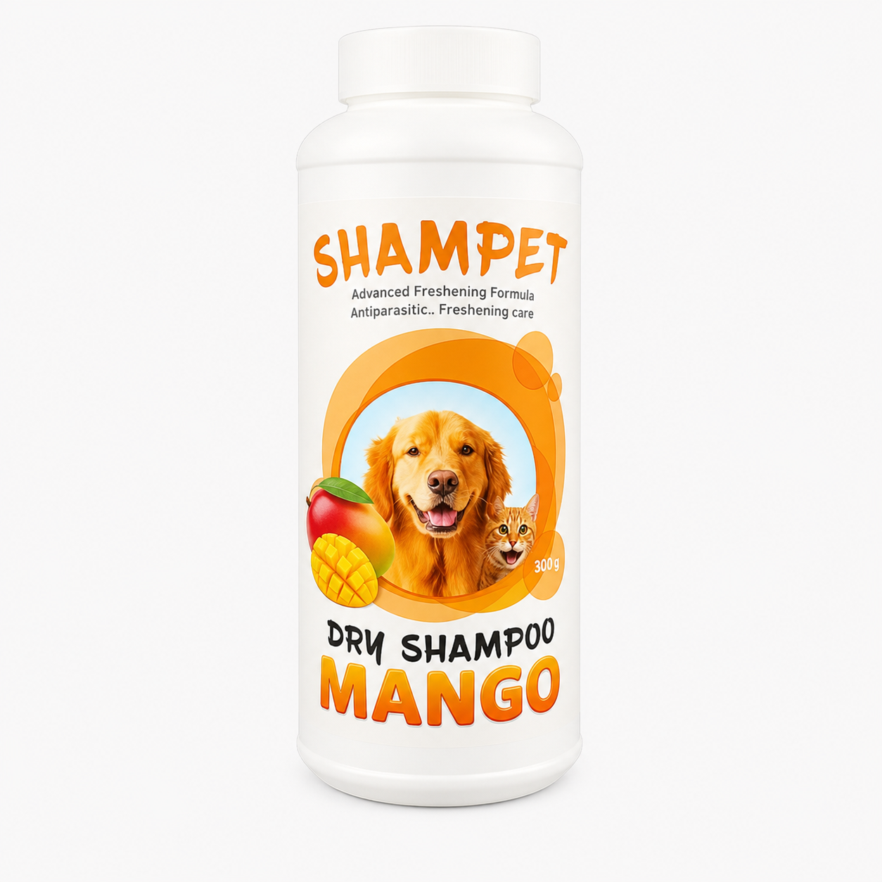 For Vet Medical Dry Shampoo Mango - 150 gm