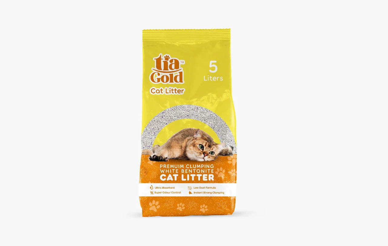 Tia Gold Cat Litter Lemon 5 l