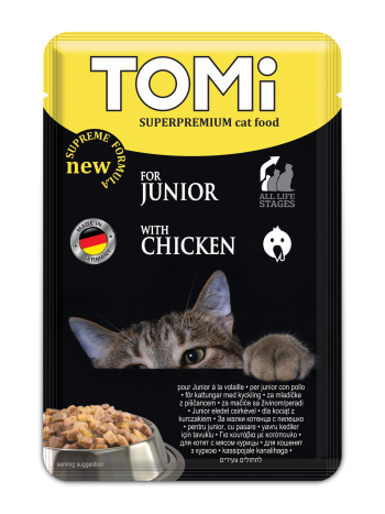 Tomi for kitten with poultry 100g