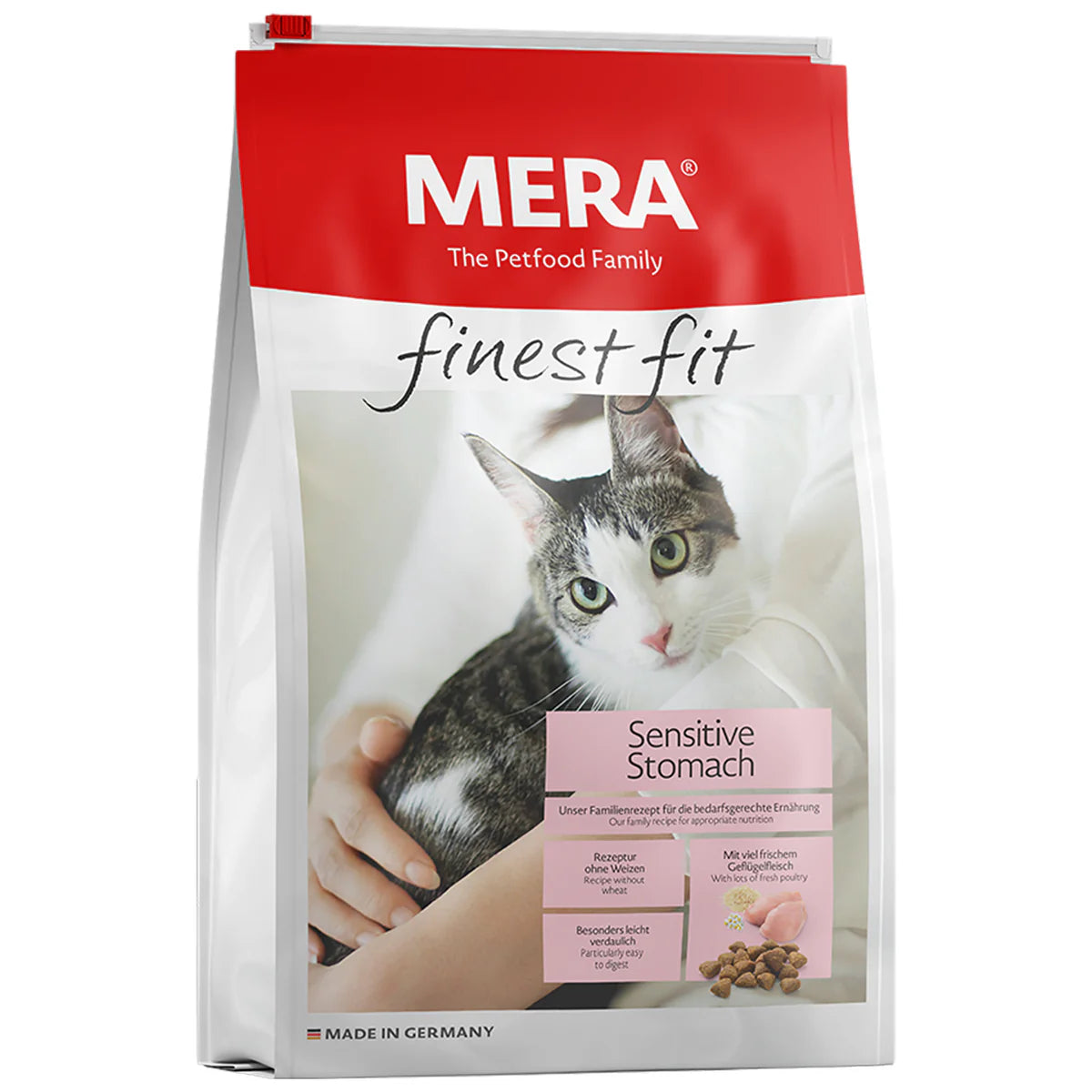 MERA Finest Fit Cat Dry Food for Sensitive Stomach 4Kg