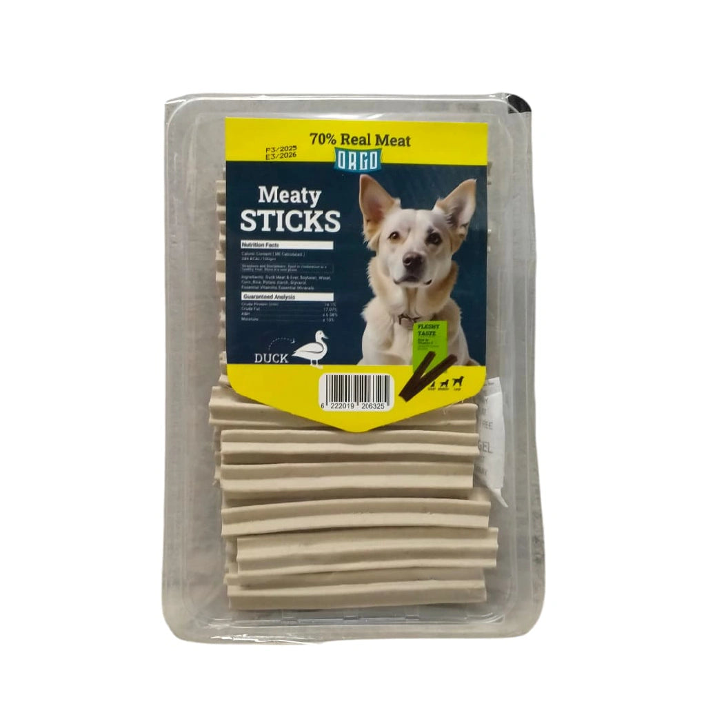 Orgo Meaty Sticks Duck 500 gm ( 70% Real Meat )