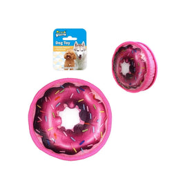 SOLEIL Dog Toy Donut W/TPR Surface