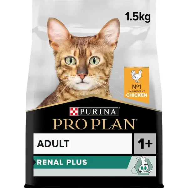 Purina Pro Plan Cat Dry Food Adult Renal Plus – 1.5kg