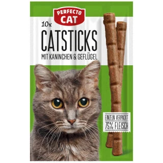 Perfecto Cat Treats 50g X10 Chicken & Rabbit (1pic)