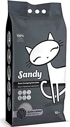 Sandy Cat Litter Active Carbon 10KG