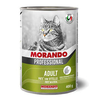 Morando Professional pate with Veal for cat adult 400g