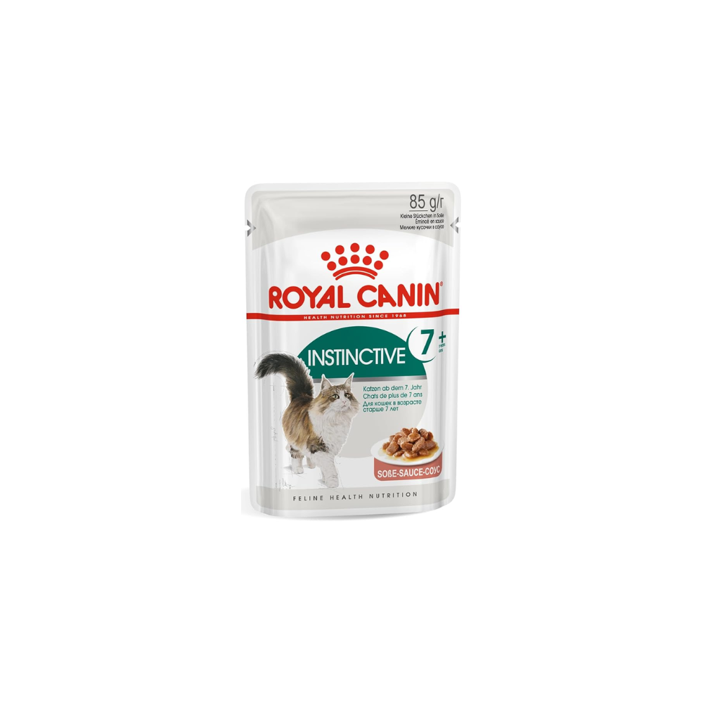 ROYAL CANIN Instinctive +7 Wet Food for Cats GRAVY Pouches 85G