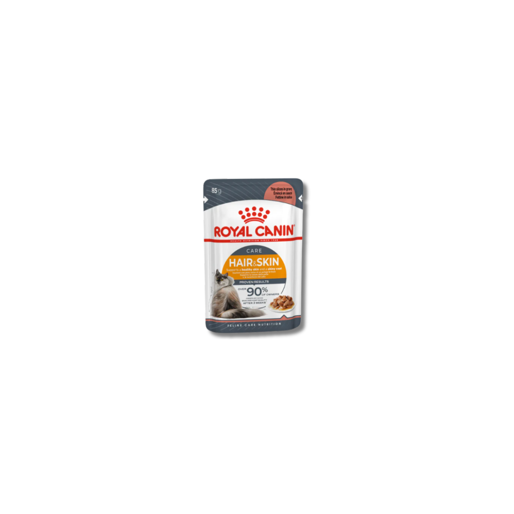Royal Canin Intense Beauty Gravy - Wet food for Adult Cats (85g)