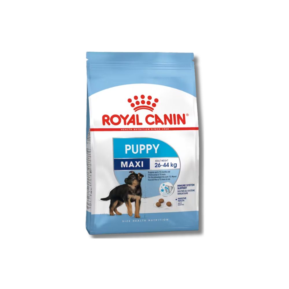 Royal Canin Maxi Puppy - Large Dogs Complete Dry Food (16 KG/4KG)