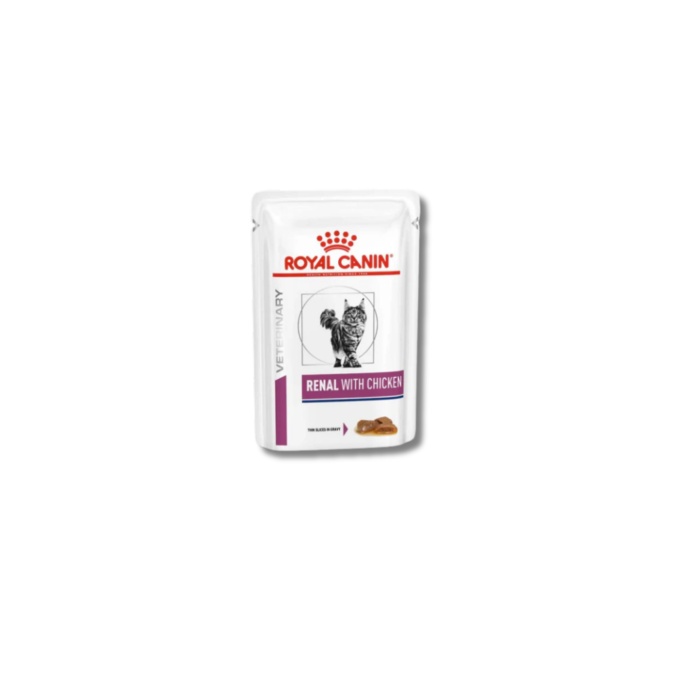 Royal Canin Veterinary Diet Feline Renal with Chicken 85gm