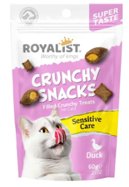 Royalist Cat treats Sensitive Care With Duck 60g