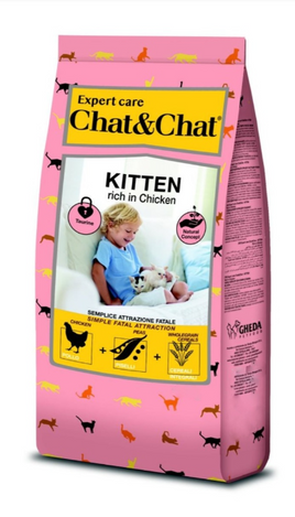 Chat & Chat Expert Kitten Rich In Chicken 15 kg