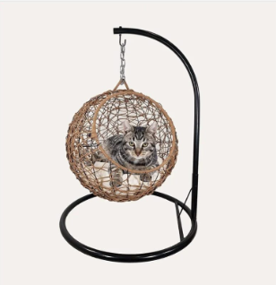 Standing Cat Basket Bed