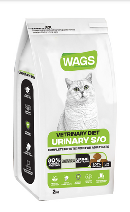 Wags Cat Dry Food Urinary S/o 2kg
