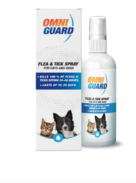 omni guard flea & tick cats and dog 125 ml