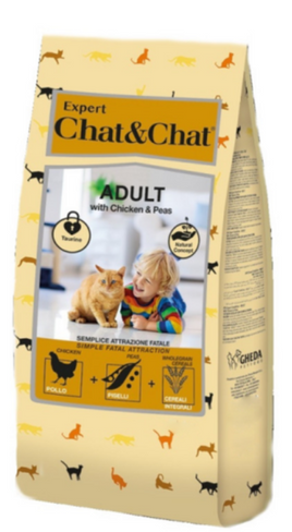 Chat & Chat Adult With Chicken & peas 2 kg