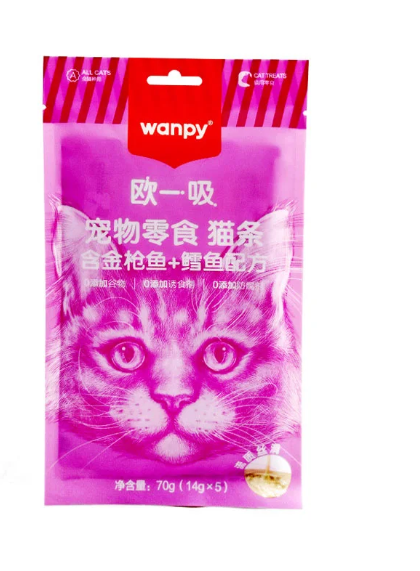 Wanpy creamy treat marlin & salmon -70g