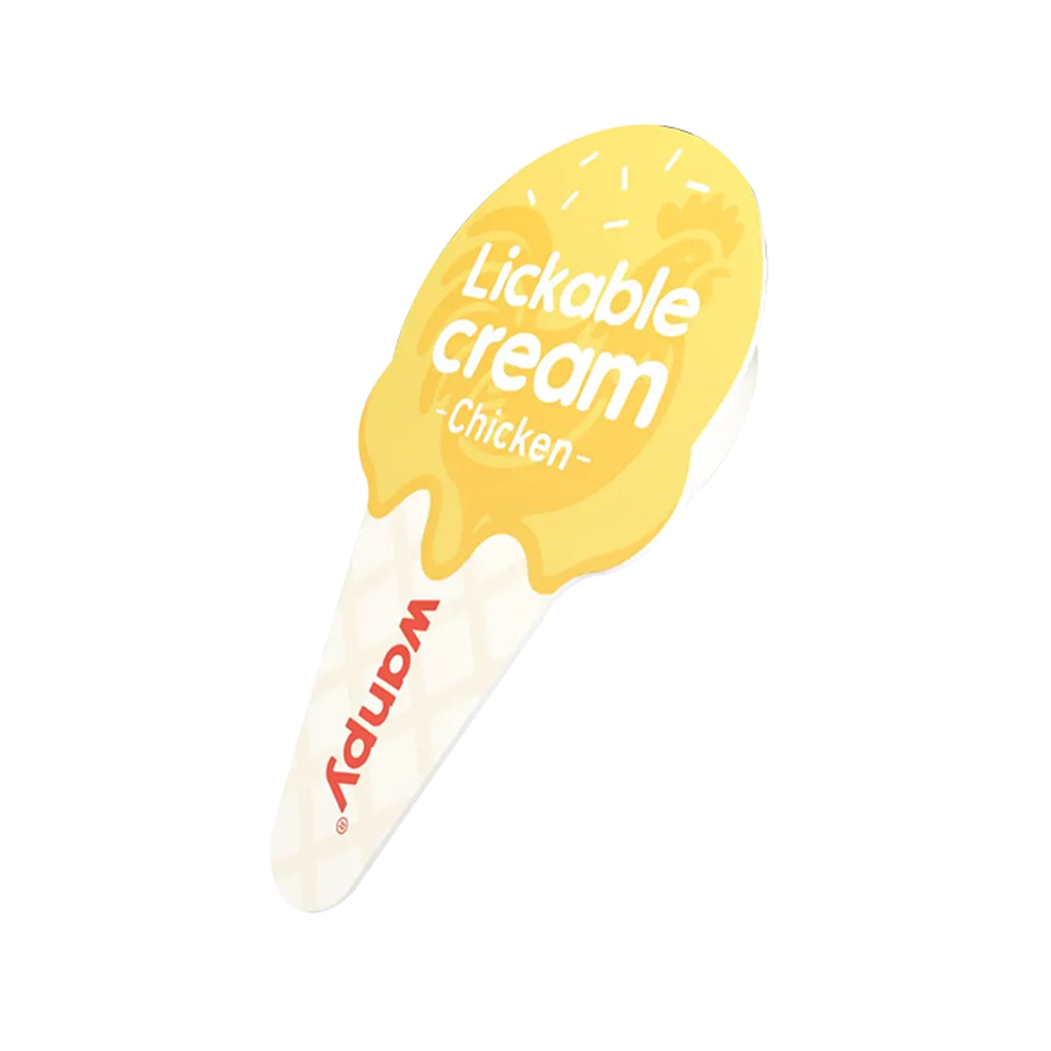 Wanpy Cat Treats Lickabel Cream Chicken (1Pic) 16g
