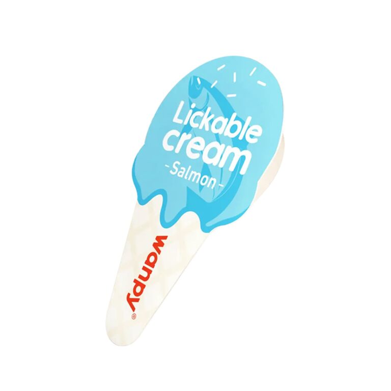 Wanpy Cat Treats Lickabel Cream Salmon (1Pic) 16g