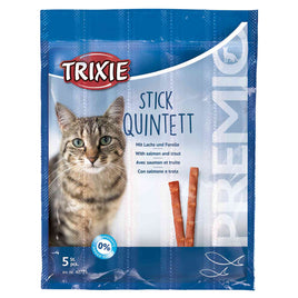 Trixie CAT STICK QUINTETT WITH SALMON 25G