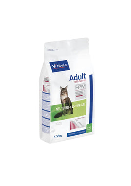 VIRBAC NEUTERED ADULT AND ENTIRE CAT WITH SALMON 1.5kg