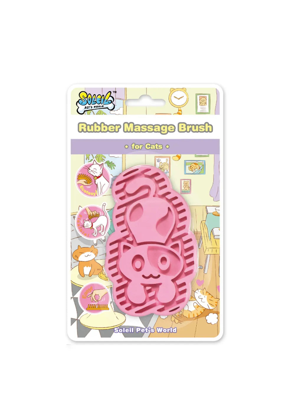 SOLEIL RUBBER Massage Brush