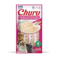 Churu Tuna Recipe with Shrimp Flavor 4 Tubes