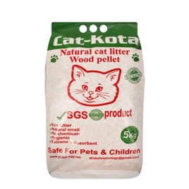 Cat-Kota Clumping Wood Litter 5kg