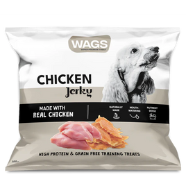 Wags Chicken Jerky 300g