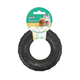 SOLEIL Dog Toy Tire Natural Rubber
