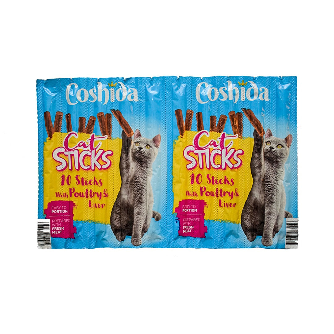 4 Boxes of 8 X 85g Selection Coshida Cat Food PATE