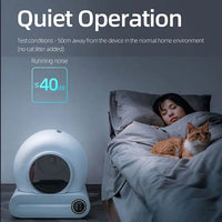 Smart Cat Litter Box Self-Cleaning