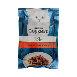 Purina Gourmet Perie with beef and Duck 85g