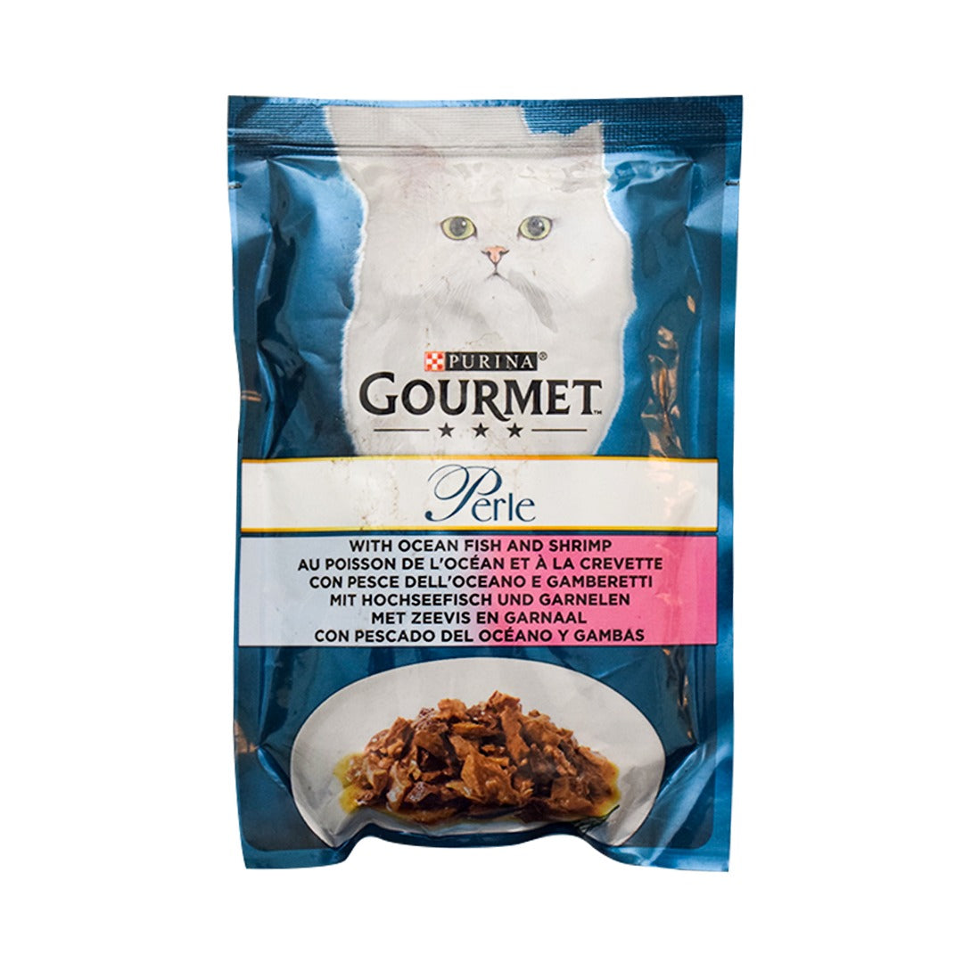 Purina Gourmet perie with Ocean fish and Shrimp 85 g