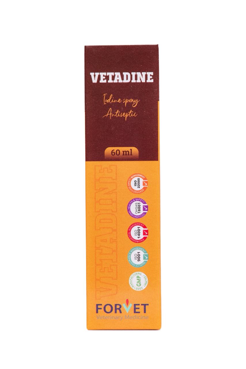 For Vet Medical Vetadine 60 ml