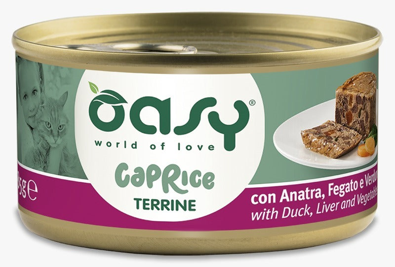 Oasy Cat Wet Food Duck Liver - Can 85 gm