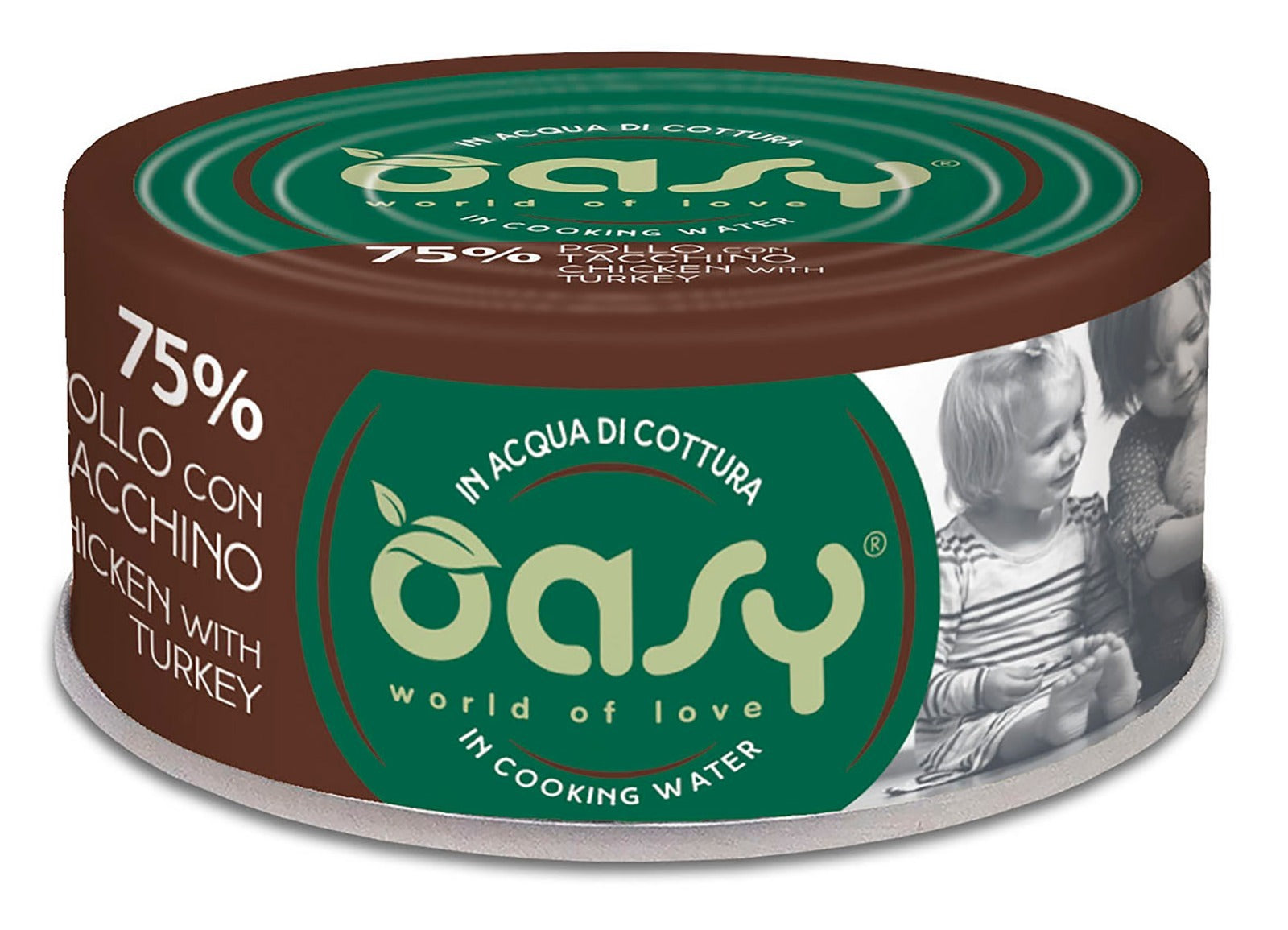 Oasy Cat Wet Food Chicken Turkey - Can 70gm