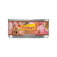 FRISKIES pate With Salmon In Savory Gravy Wet Cat Food 156g