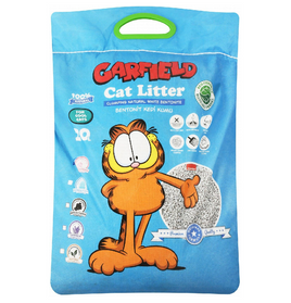 Garfield Eco-Friendly White Bentonite Clumping Cat Litter Baby Powder Scent 20 L