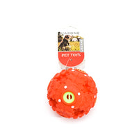 Pet Dog Giggle Ball Tough Treat Sound Activity Training Fun Chew Toy s