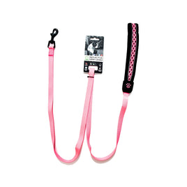 Doco Reflective mesh leash small pink