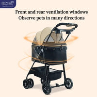 pet stroller: easy to carry, suitable for indoor or outdoor use