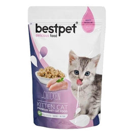 Best Pet Cat Wet Food Kitten Chicken - Pouch 85g