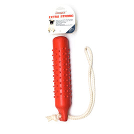 Dugez Red Teether Stick With Rope - Toy