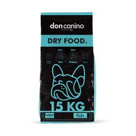 Don Canino for dog junior fish 15 kg