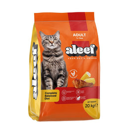 aleef dry food adult cat 20 kg