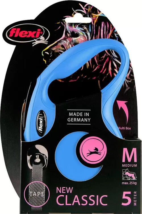 Flexi New Classic S Tape 5 m Blue
