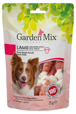 Garden Mix Dog Lamp Wrapped Stick 75 gm