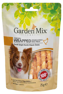 Gardenmix Chicken Wrapped Bone Dog Treat 75gr