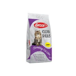 GROOVY CAT LITTER CLEAN PAWS 10 L Jasmine